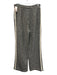 Maria de la Orden Size 38 Black & Cream Wool Trim Houndstooth Knit Pant Set Black & Cream / 38