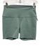 Alo Size S Sage green Polyester & Elastane Wide Waist Band Biker Shorts Sage green / S