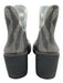Burberry Shoe Size 40 Black, Beige, Gray Rubber Textured plaid check Boots Black, Beige, Gray / 40