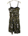 Hyacinth House Size Small Black, Blue, Green Cotton Spaghetti Strap Floral Dress Black, Blue, Green / Small