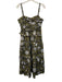 Hyacinth House Size Small Black, Blue, Green Cotton Spaghetti Strap Floral Dress Black, Blue, Green / Small
