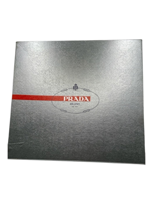 Prada Shoe Size 41.5 Black Suede Lace Up Wedge Ankle Booties Black / 41.5