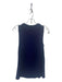 Magaschoni Size XS Navy Blue Cotton Sleeveless Cowl Neck Top Navy Blue / XS