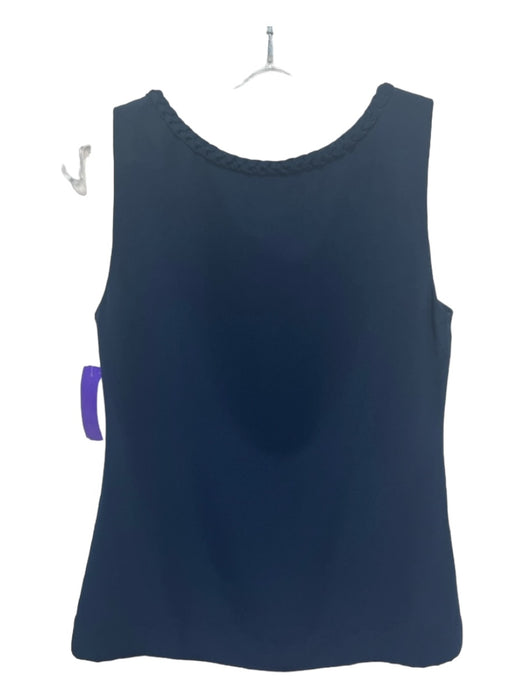 Kate Spade Size XS Navy Blue Silk Scoop Neck Sleeveless Top Navy Blue / XS