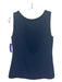 Kate Spade Size XS Navy Blue Silk Scoop Neck Sleeveless Top Navy Blue / XS