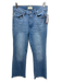 DL1961 Size 29 Light Wash Cotton Denim High Rise Whiskering Raw Hem Jeans Light Wash / 29