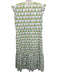 Olivia James the Label Size Small White, Green, Pink Cotton Floral Tiered Dress White, Green, Pink / Small