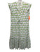 Olivia James the Label Size Small White, Green, Pink Cotton Floral Tiered Dress White, Green, Pink / Small