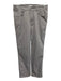 Peter Millar Size 32 Gray Cotton Blend Solid Slim Khakis Men's Pants Gray / 32