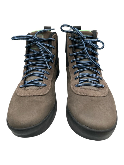 The North Face Shoe Size 9 Like New Brown & Black Leather Solid Outdoor Shoes Brown & Black / 9