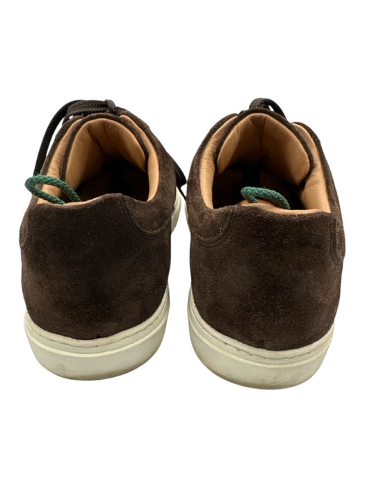 Harrys of London Shoe Size 44 Dark Brown Suede Solid Sneaker Men's Shoes Dark Brown / 44