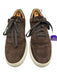 Harrys of London Shoe Size 44 Dark Brown Suede Solid Sneaker Men's Shoes Dark Brown / 44