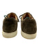 Harrys of London Shoe Size 44 Olive Green Suede Solid Sneaker Men's Shoes Olive Green / 44