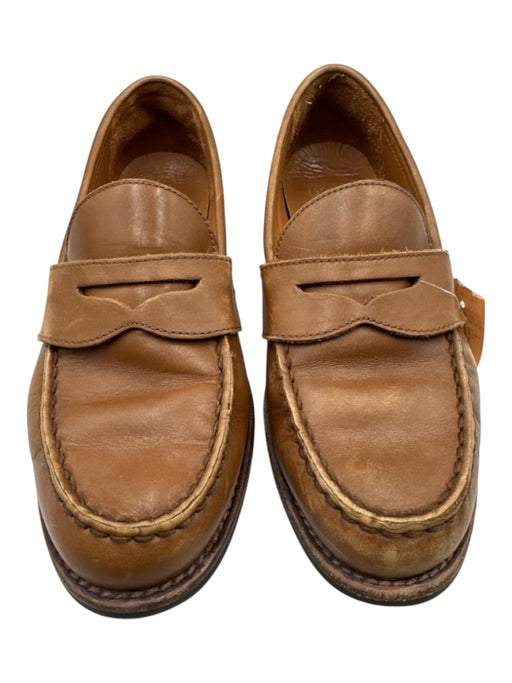 Polo Shoe Size 7 Brown Leather Solid Dress Men's Shoes Brown / 7