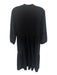 Indies Size 38 Black Polyamide Blend 3/4 Balloon Sleeve Pintuck Pleats Dress Black / 38