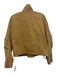 Levi Strauss & Co. Size S Khaki Tan Cotton Zip & Snaps Cropped Jacket Khaki Tan / S