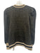 Emily McCarthy Size XS Black & Gold Acrylic & Wool Blend Metallic Thread Sweater Black & Gold / XS