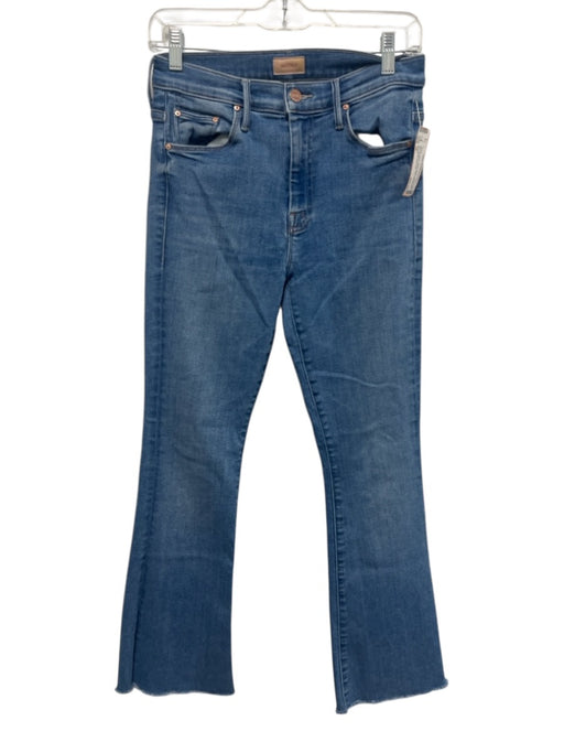 Mother Size 28 Medium Wash Cotton Blend Denim High Rise Button & Zip Fly Jeans Medium Wash / 28