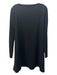 Tuckernuck Size XL Black Rayon & Polyester Long Sleeve Square Neck Dress Black / XL