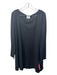 Tuckernuck Size XL Black Rayon & Polyester Long Sleeve Square Neck Dress Black / XL
