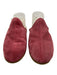 Sabah Shoe Size 43 Pink Suede Shearling Lined Closed Toe Flats Slipper Mules Pink / 43