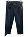 Mother Size 30 Black Cotton Blend Denim Mid Rise Button & Zip Fly Jeans Black / 30
