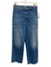 Mother Size 29 Medium Wash Cotton Blend High Rise Wide Leg Zip Fly Jeans Medium Wash / 29