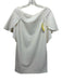 Milly Size 6 Ivory White Polyester Blend Cape Sleeve Boat Neck Above Knee Dress Ivory White / 6