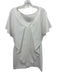 Milly Size 6 Ivory White Polyester Blend Cape Sleeve Boat Neck Above Knee Dress Ivory White / 6
