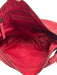 Free People Red Suede Fringe Zip closure Shoulder Bag Red / Small
