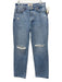 We The Free Size 28 Medium Wash Cotton Blend Distressed High Rise Jeans Medium Wash / 28