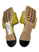 Bottega Veneta Shoe Size 39 Light Green Leather Woven Slide Sandals Light Green / 39