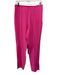 Cinq a Sept Size 8 Hot pink Triacetate Blend Zip Close Pintuck Straight Pants Hot pink / 8
