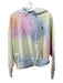 Polo Ralph Lauren Size S Multi Cotton Blend Hood Long Sleeve Tie Dye Jacket Multi / S
