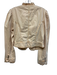 Free People Size Medium Beige, Orange, Green, Pink Cotton Long Sleeve Jacket Beige, Orange, Green, Pink / Medium