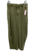 Free People Size 6 Army Green Cotton Blend Pockets Barrel Leg High Rise Pants Army Green / 6