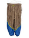 FP Movement Size M Light brown & blue Nylon Elastic Drawstring Waist Pants Light brown & blue / M