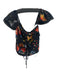 Free People Size XS Black, Red, Yellow Viscose & Nylon Swiss Dots Cap Sleeve Top Black, Red, Yellow / XS