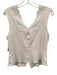 Free People Size L White Cotton & Elastane Sleeveless Eyelet Lace Midi Skirt Set White / L
