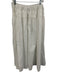 Free People Size L White Cotton & Elastane Sleeveless Eyelet Lace Midi Skirt Set White / L