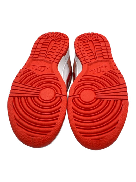 Nike Shoe Size 6.5 Pink, Red, White Leather Perforated Color Block Sneakers Pink, Red, White / 6.5