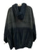 We The Free Size M Dark Blue Cotton Button Front Long Sleeve Hood Faded Jacket Dark Blue / M