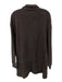 Free-est Size S Dark Purple Cotton Blend Button Front Drawstring Waist Dress Dark Purple / S