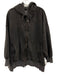 FP Movement Size M Dark Grey Cotton Blend Hood Zip Front Double Zipper Jacket Dark Grey / M