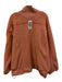 FP Movement Size L coral Polyester 1/2 Zip Faux Fur Kangaroo Pocket Sweater coral / L