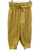 Free People Size M Mustard Yellow Cotton Drawstring Waist Lace Trim Pants Mustard Yellow / M