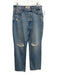 We The Free Size 28 Light Wash No Fabric Tag Zip & Button Whiskering Jeans Light Wash / 28