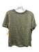 Alice + Olivia Size M Sage green Silk Cuffed Hem Short Sleeve Satin Top Sage green / M