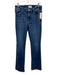Frame Size 28 Medium Wash Cotton Zip Fly Flare Jeans Medium Wash / 28