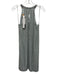 Parker Black Size 8 Silver Gray Silk Embellished Halter Neck Sleeveless Dress Silver Gray / 8